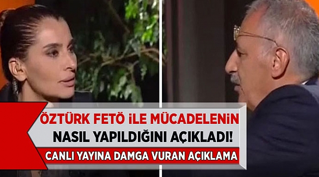 Saygı Öztürk CNN Türk'te FETÖ ile nasıl mücadele edildiğini açıkladı! 