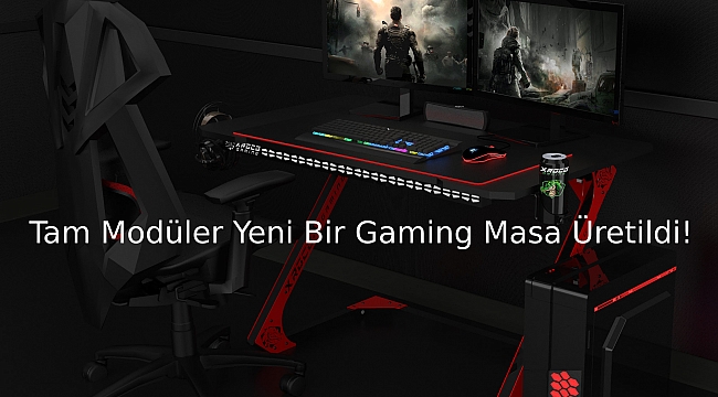 Oyuncular İçin Yeni Bir Oyuncu Masası Üretildi. Xrocg Gaming Gator