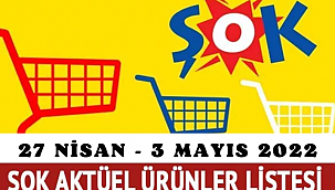 ŞOK Market 27 Nisan - 3 Mayıs 2022 Aktüel Ürünler Kataloğu - Aman Kaçırma 